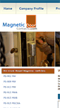 Mobile Screenshot of magneticdoorcontacts.com